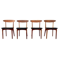 1960s Danish Modern Teak Dining Chairs by Kurt Ostervig for Brande Møbelindustri