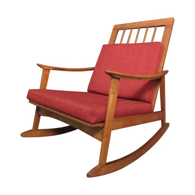 Vintage Modern Industrial Iron Rocker For Sale at 1stDibs | industrial ...