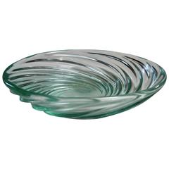 Archimede Seguso Bowl "Vetro a COSTA," Murano, 1951 6