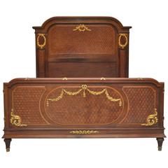 French Louis XVI Neoclassical Queen-Size Bed