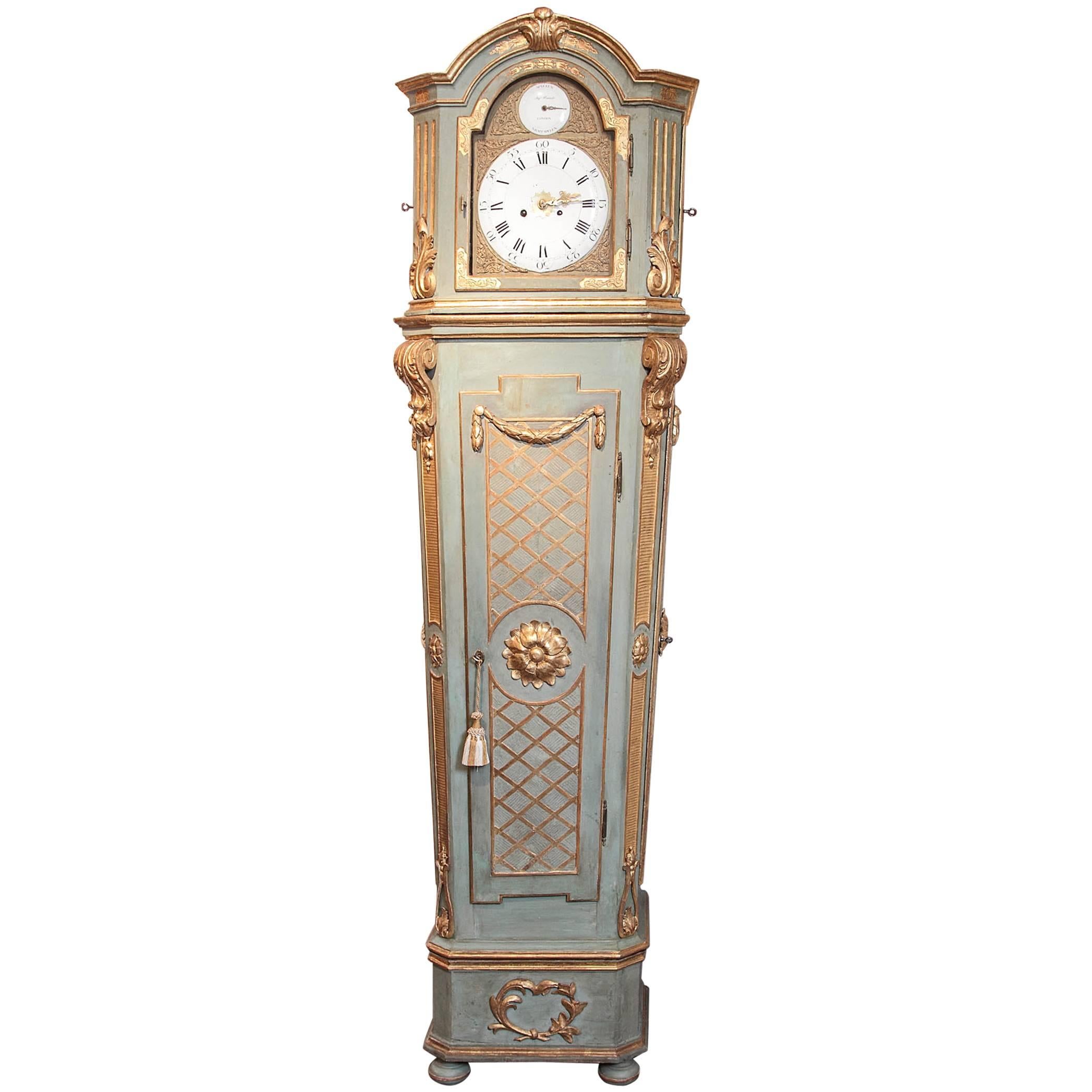 18th Century English Grandfather Clock