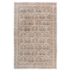 Antique Sivas Handwoven Wool Carpet