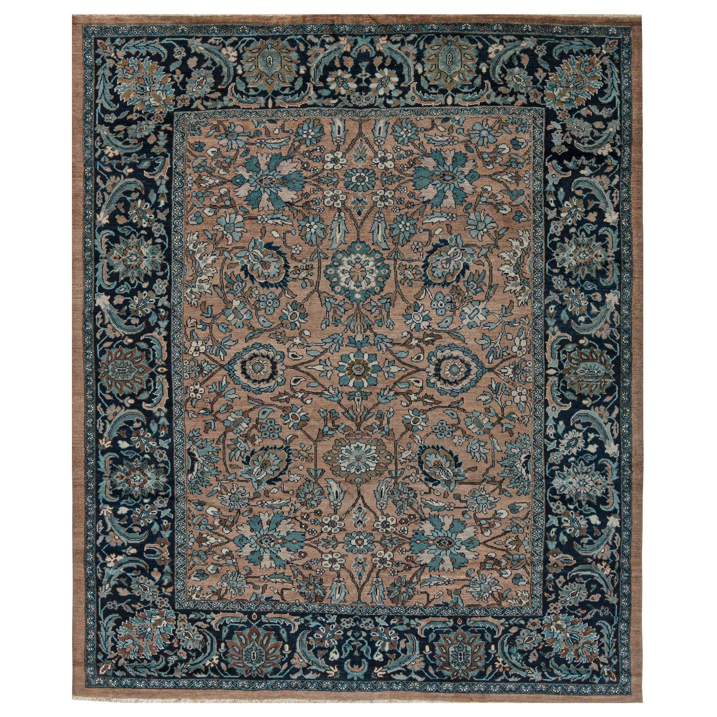 Antique Persian Sultanabad Rug 'Size Adjusted' For Sale