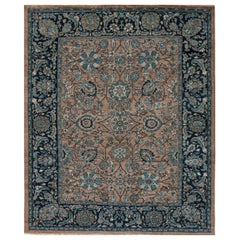 Antique Persian Sultanabad Rug 'Size Adjusted'