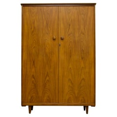 Mid Century Wardrobe in Walnut from Butilux, 1960s