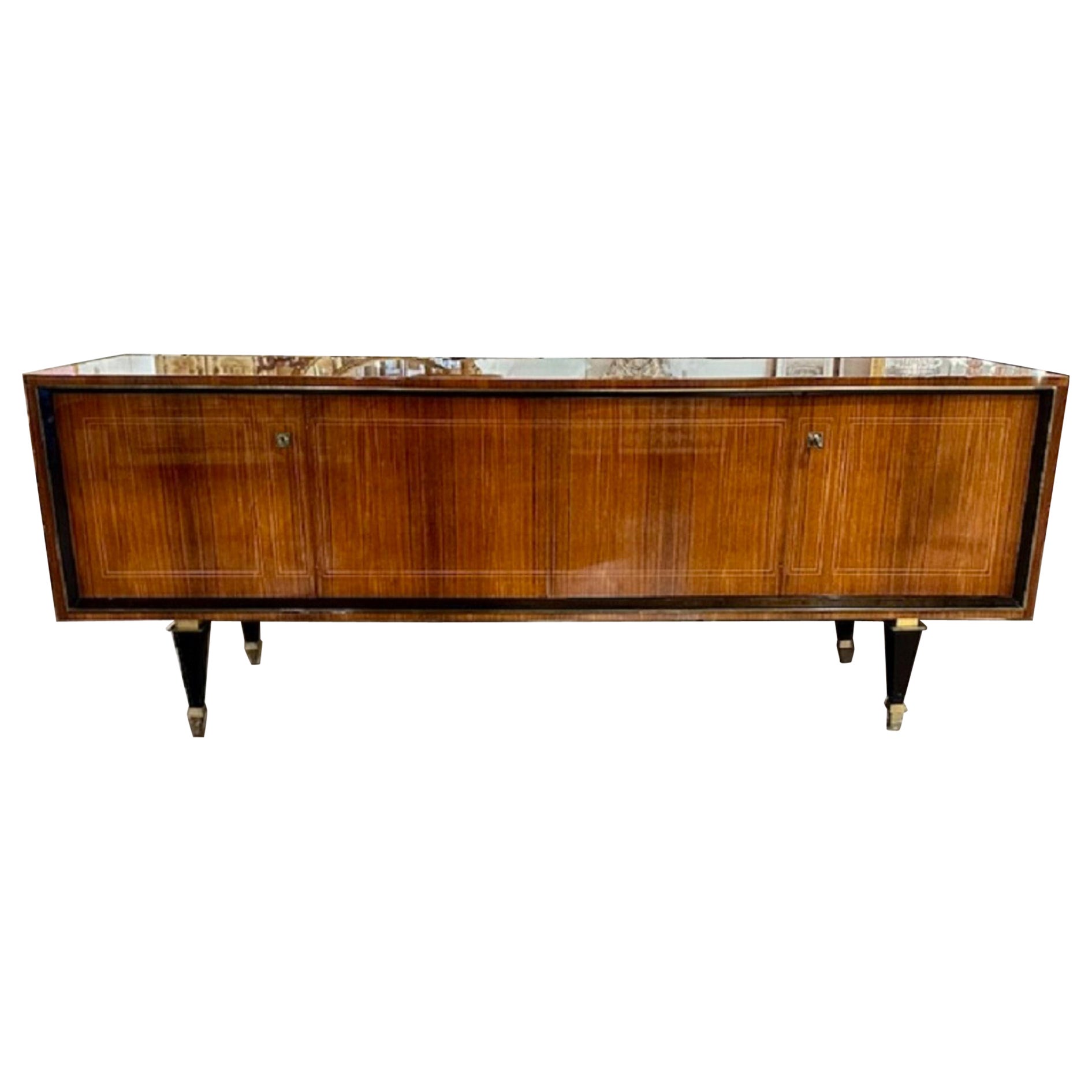 French Mid-Century Sideboard For Sale