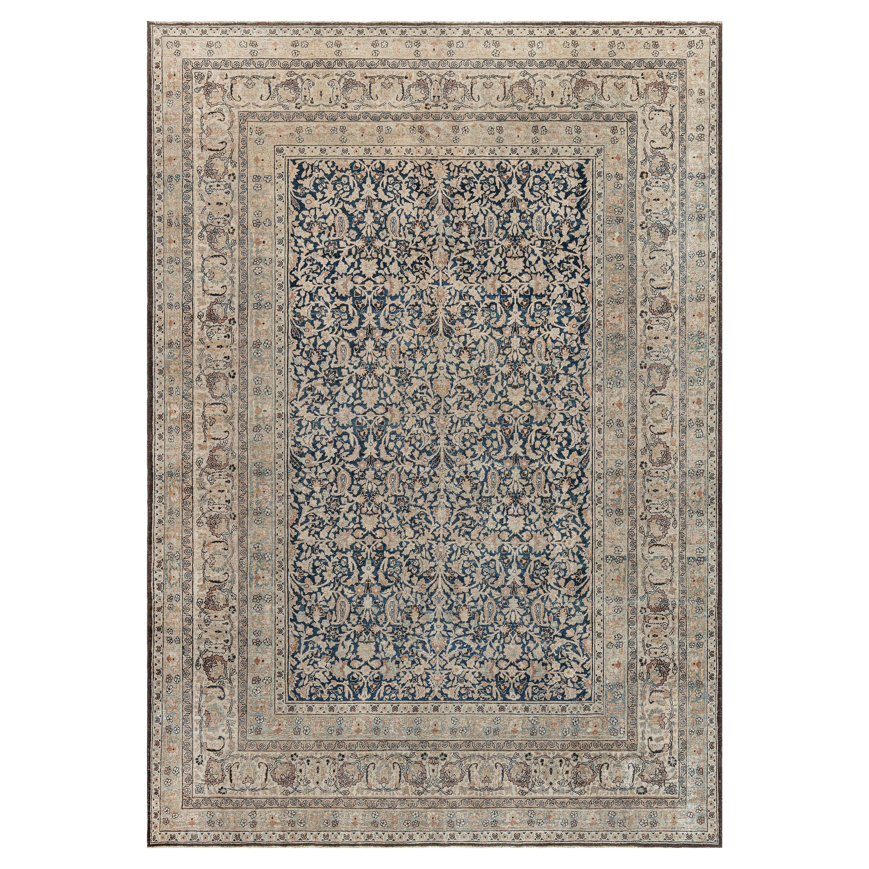 Antique Persian Meshad Rug For Sale