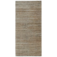 Rug & Kilim’s Modern High Pile Rug with Abstract Geometric Pattern 