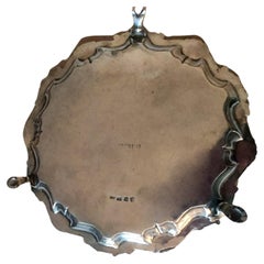 Feines antikes Silberserviergeschirr von W. Haye  1749 GEORGE  III