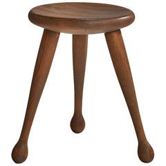 Möbelkompaniet Ahl & Wahlén, tabouret, pin, Suède, années 1960