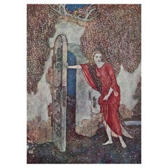 Original Vintage Print by Edmund Dulac, C.1930