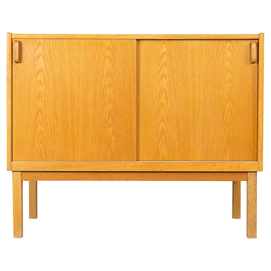 Scandinavian Mid-Century Modern Oak Cabinet