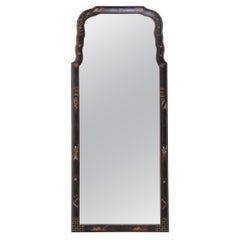 Chinoiserie Style Painted Wall Mirror
