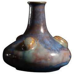 Antique Arts & Crafts Scarab Vase by Adelaide Alsop Robineau
