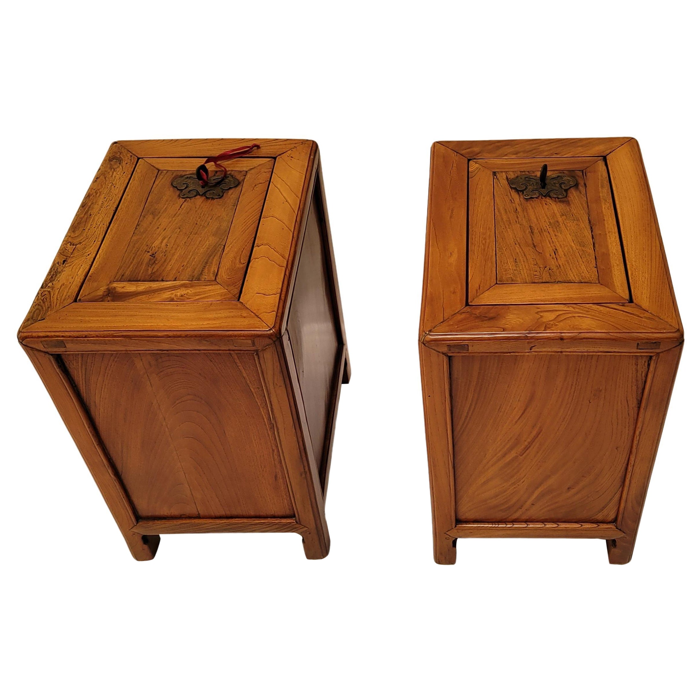 19th Century Pair of Money Chests For Sale
