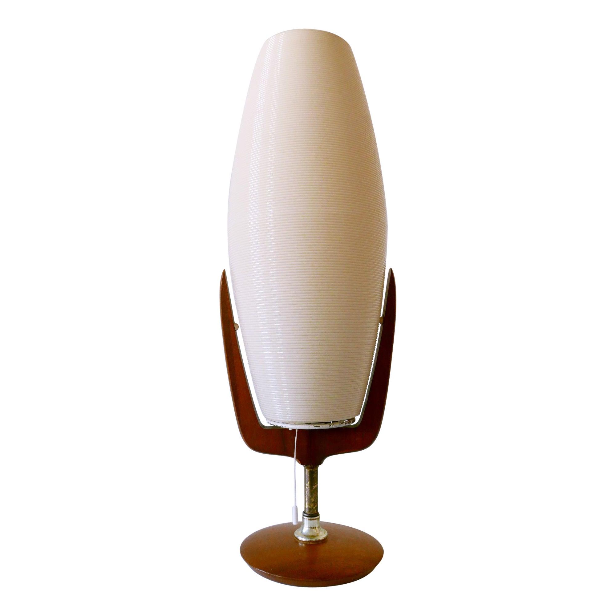 Large & Rare Mid-Century Modern Yasha Heifetz Rotaflex Table Lamp USA 1950s