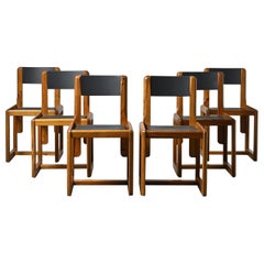 Set of Six Chairs by André Sornay, France 1960s
