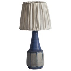 Marianne Starck, Table Lamp, Stoneware, Fabric, Denmark, 1960s