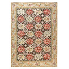 Contemporary Bessarabian Floral Design Wool Rug by Doris Leslie Blau