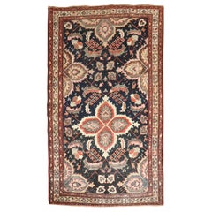Zabihi Collection  Masculine Antique Persian Mahal Accent Rug