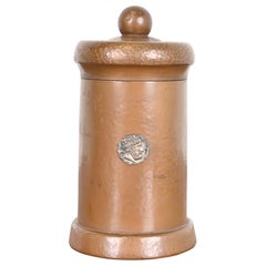 Benedict Studios Arts & Crafts Hammered Copper Humidor, Circa 1910