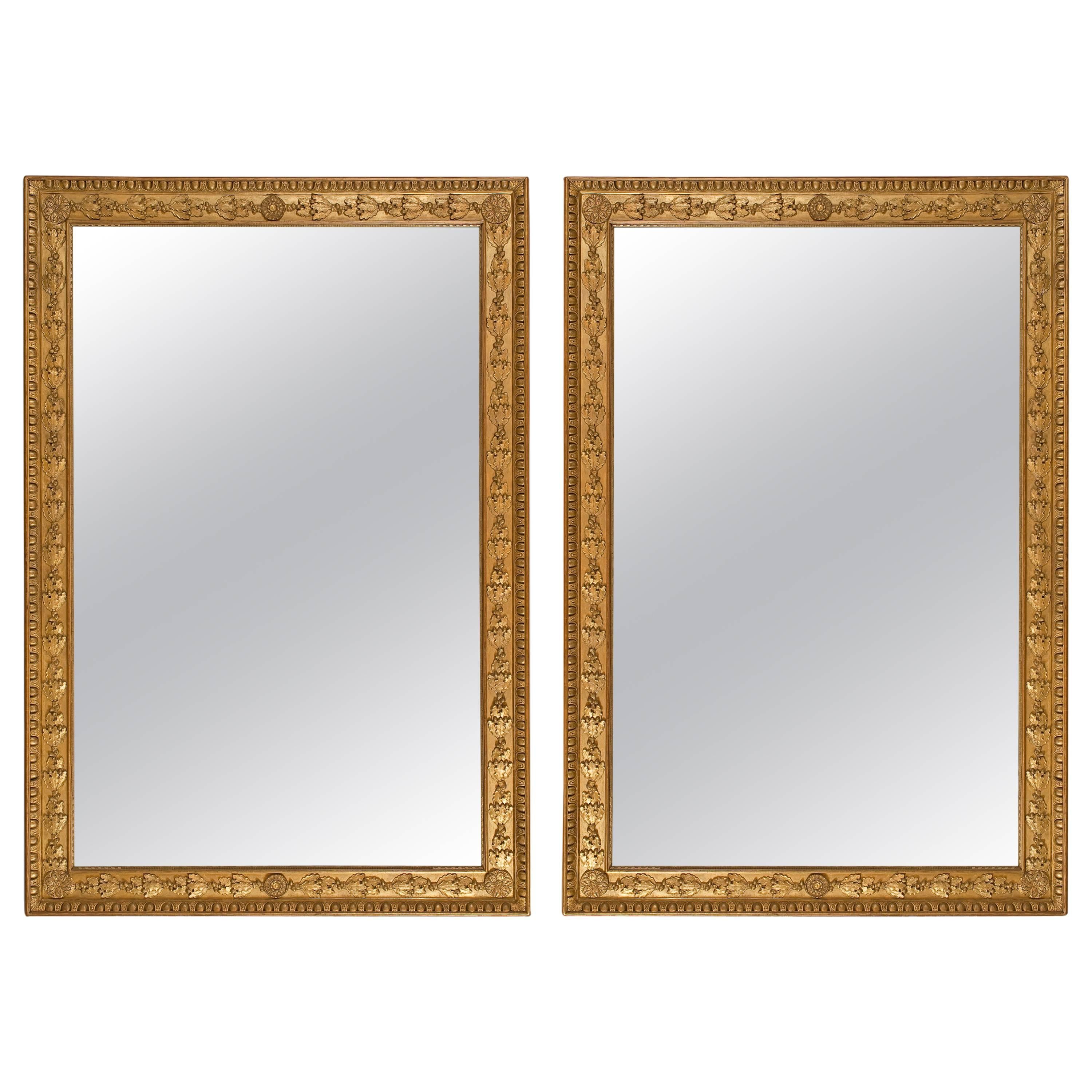 French Gilt Mirrors, Early 19th Century For Sale