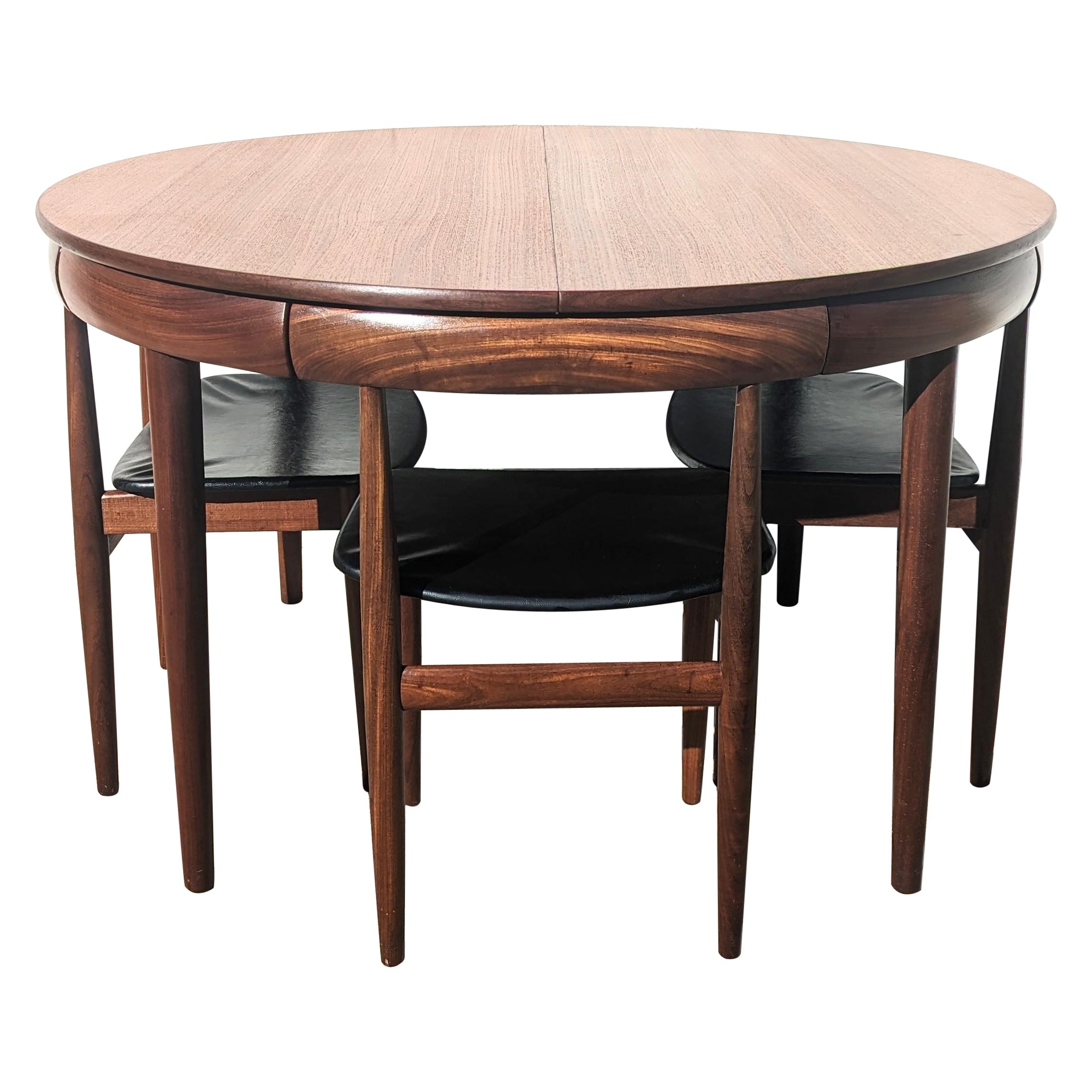 Danish Modern Frem Rojle Dining Table and Chairs  For Sale