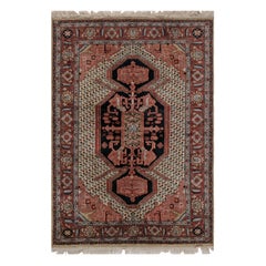 Retro Authentic Persian Tabriz Handmade Silk Rug