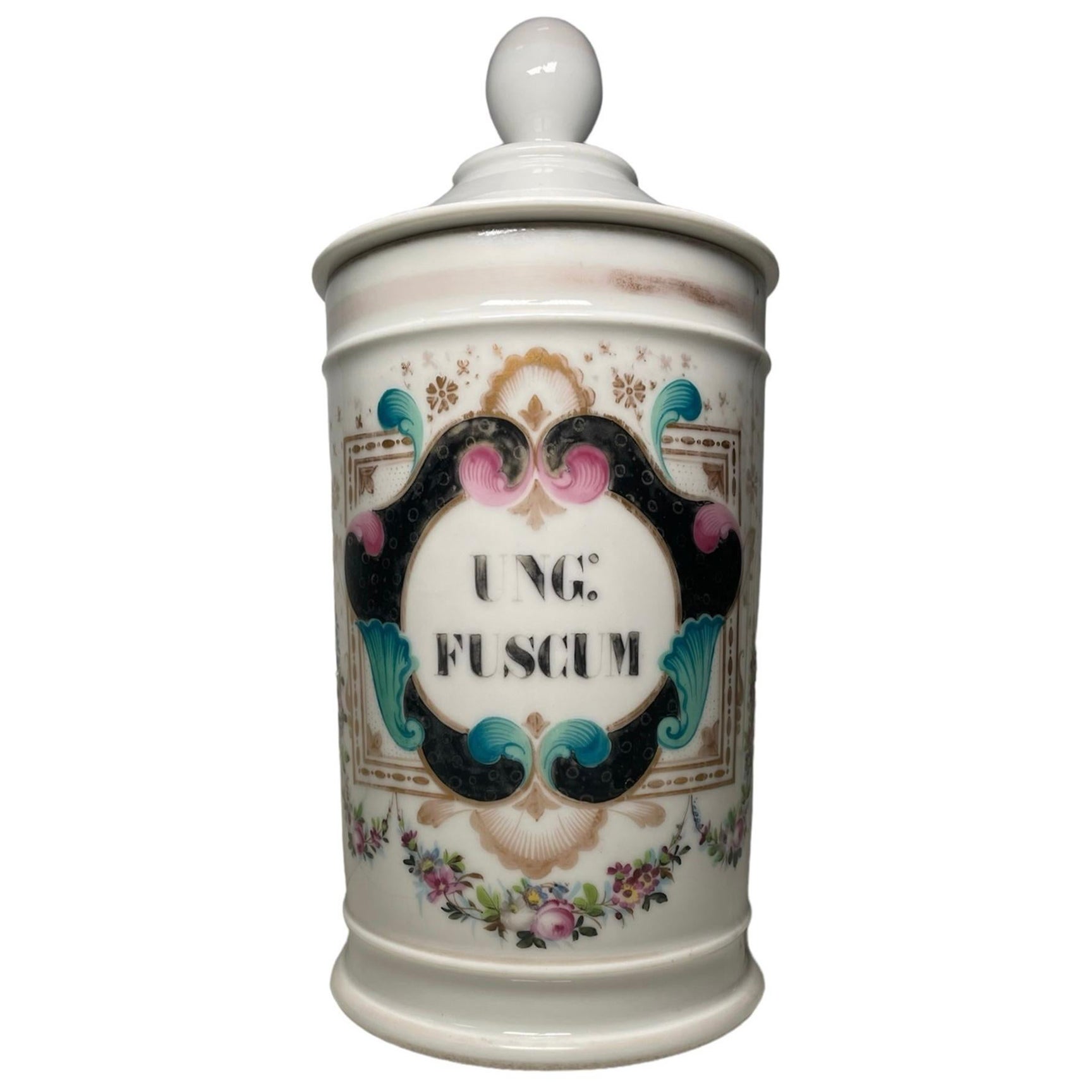 Bote de porcelana