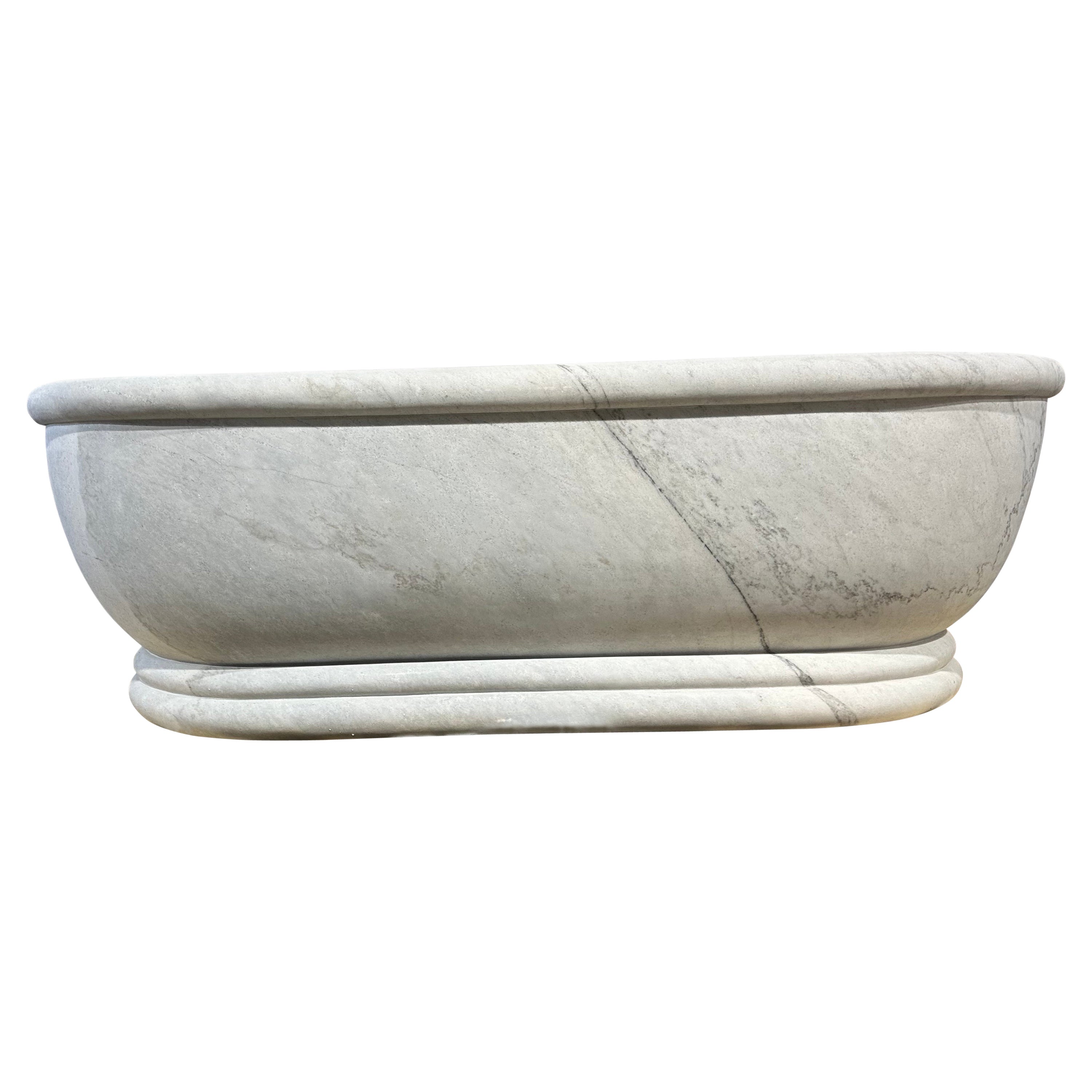 Marble Baroque Style Bath For Sale