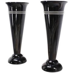 Pair of Tall Urn Shape Lamps 11