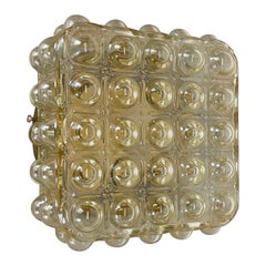 Bubble Structure Wall Light  Helena Tynell, Glashütte Limburg attrib., 1960 no2