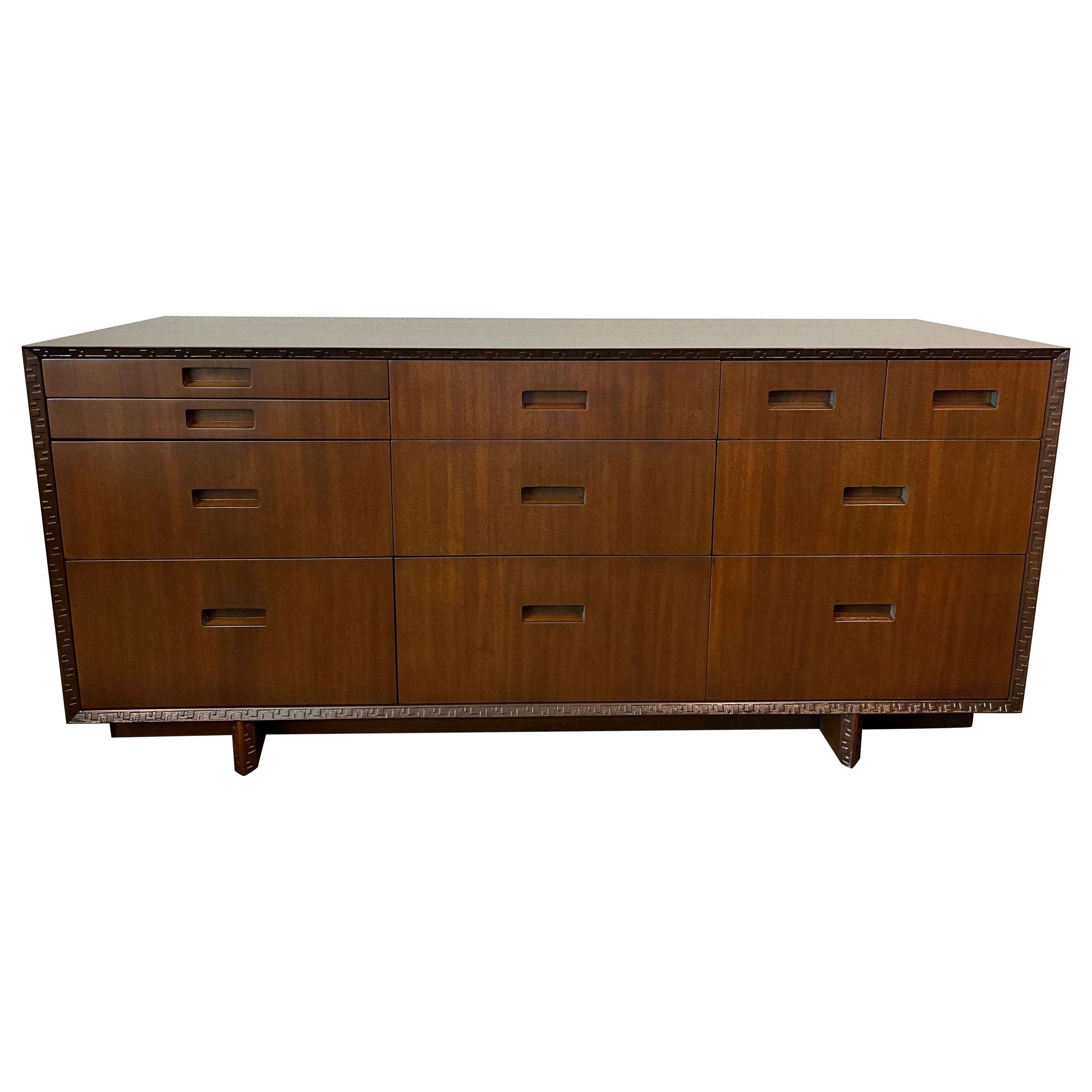 Frank Lloyd Wright for Heritage Henredon “Taliesin” Dresser For Sale