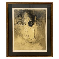 Limited Edition Lithograph of Ballerina by Jean Jansem