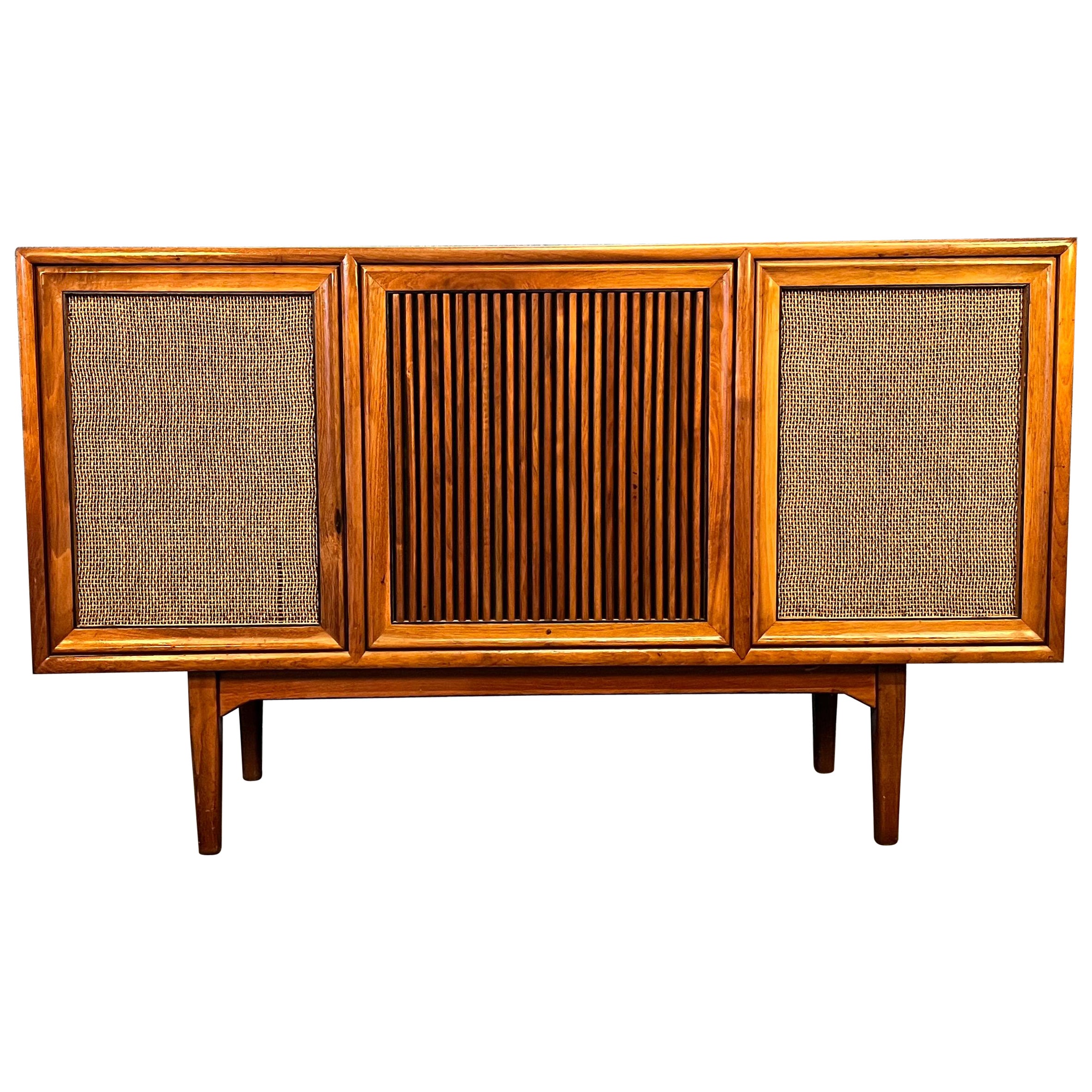 Mid Century Drexel Declaration Stereo Console/Record Player