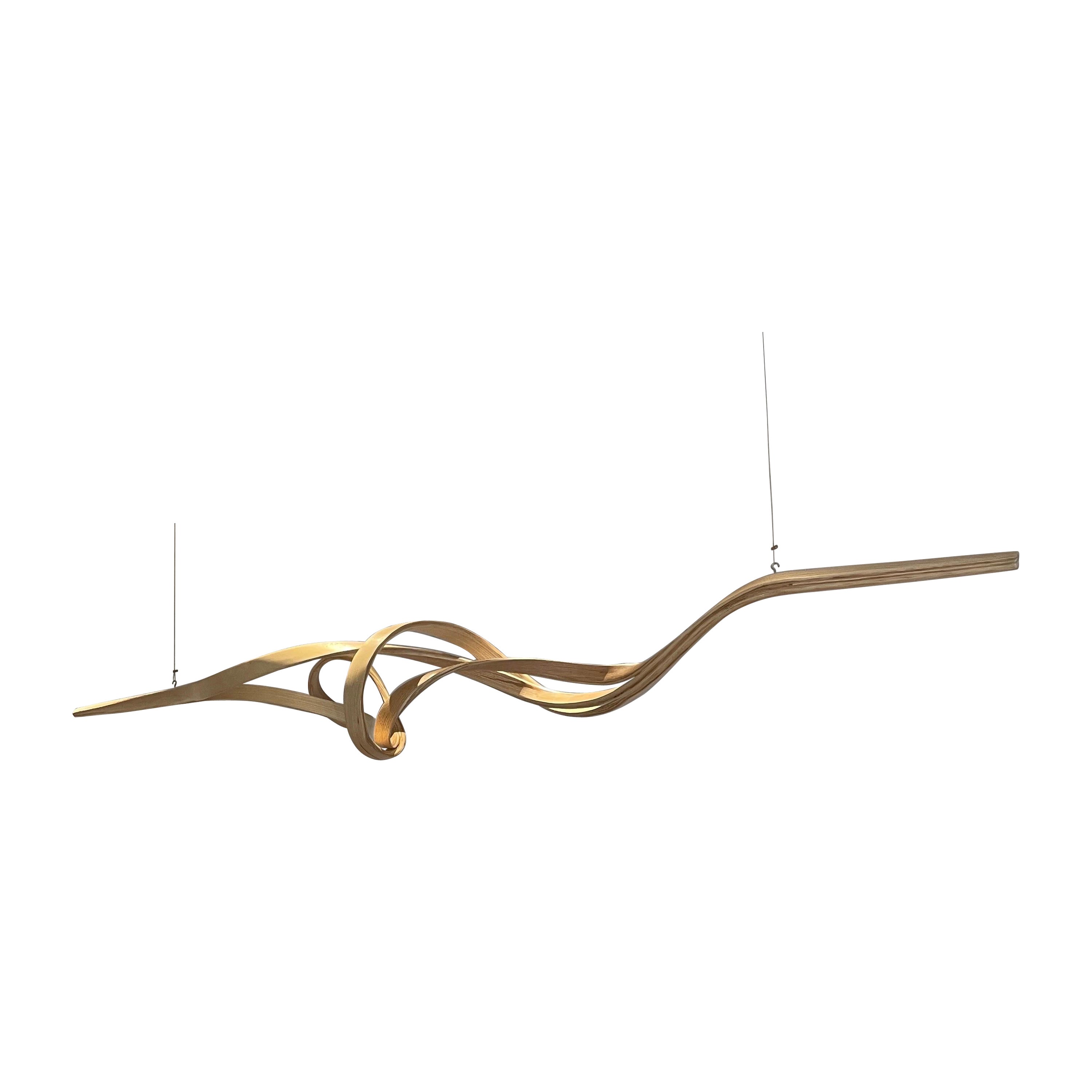 Form No. 1 by Raka Studio - Wood Sculpture, Bent Wood