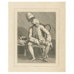 Antique Satirical Vision of John Wilkes - Champion of Liberty, ca. 1820
