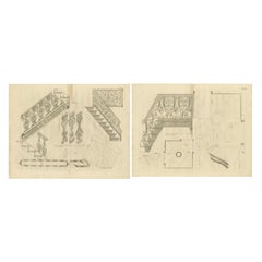 Verschnörkelte Barockstühle: Van der Horsts Designmeisterschaft in Gravuren, 1739