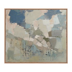 Large Abstract Painting Stig Wernheden (1921-1997)