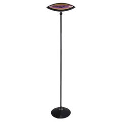 Italian modern color glass and metal Floor lamp Aeto by Lombardo for Flos, 1980s