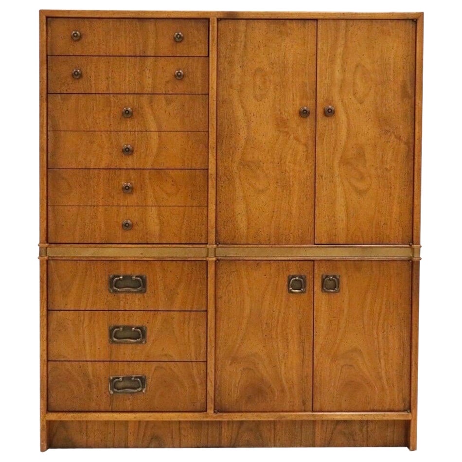Campaign Style Gentleman s Dresser by Hickory