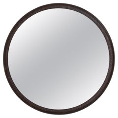 Specchio in ferro polacco degli anni '50