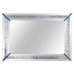 Used Maison Jansen Hollywood Regency Eglomise Mirror