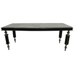 Important French 1940s Cocktail Table Attributed to Gilbert Poillerat 4