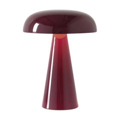 Como SC53 Red Brown Portable Table Lamp by Space Copenhagen for & Tradition