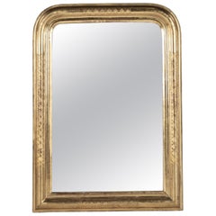 19th Century Louis Philippe Gilt Mirror