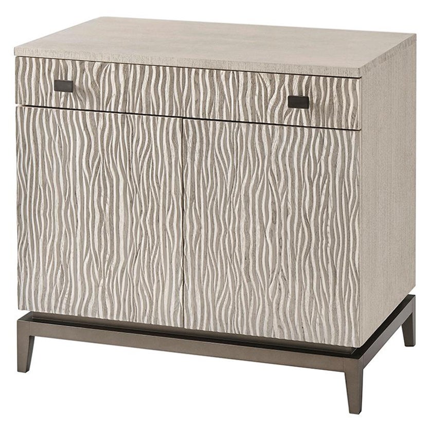 Oliviero Modern Light Oak Nightstand For Sale