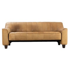 Vintage Ds 44 three seat sofa in buffalo leather by desede