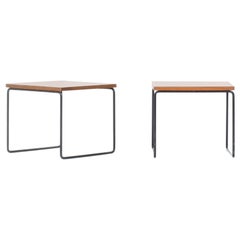 Set of 2 Volante coffee tables by Pierre Guariche for Steiner 1950