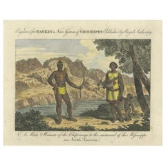 A Chippeway Family to the Eastward of The Mississippi in North America, 1788